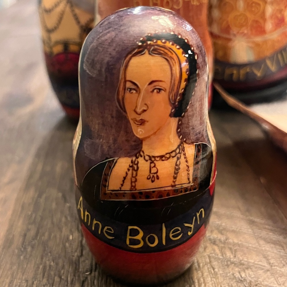 Matryoshka Vintage Russian H Clever Henry  The Eighth Wives Limited Rare-Signed - Picture 8 of 17